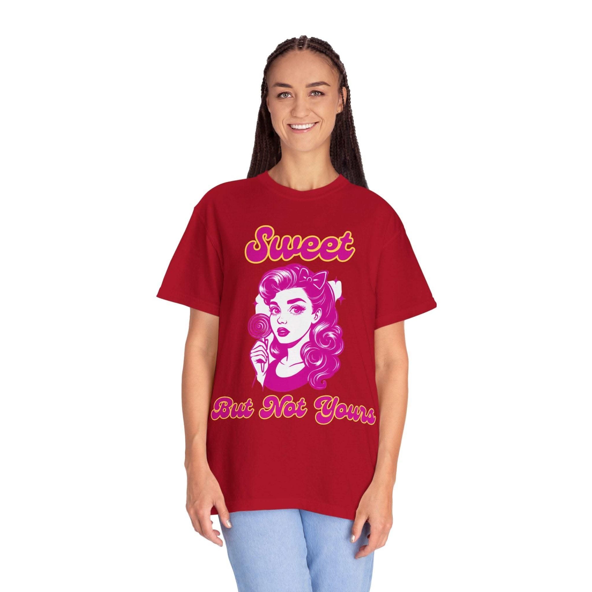 Sweet But Not Yours Bratcore Design T-Shirt