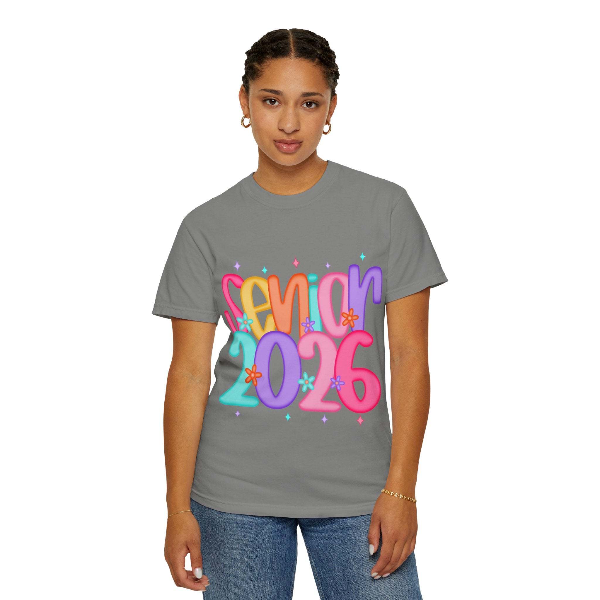 Garment-Dyed T-shirt Senior 2026 Unisex Tee