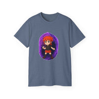 Anime Purple Power Girl Unisex T-shirt