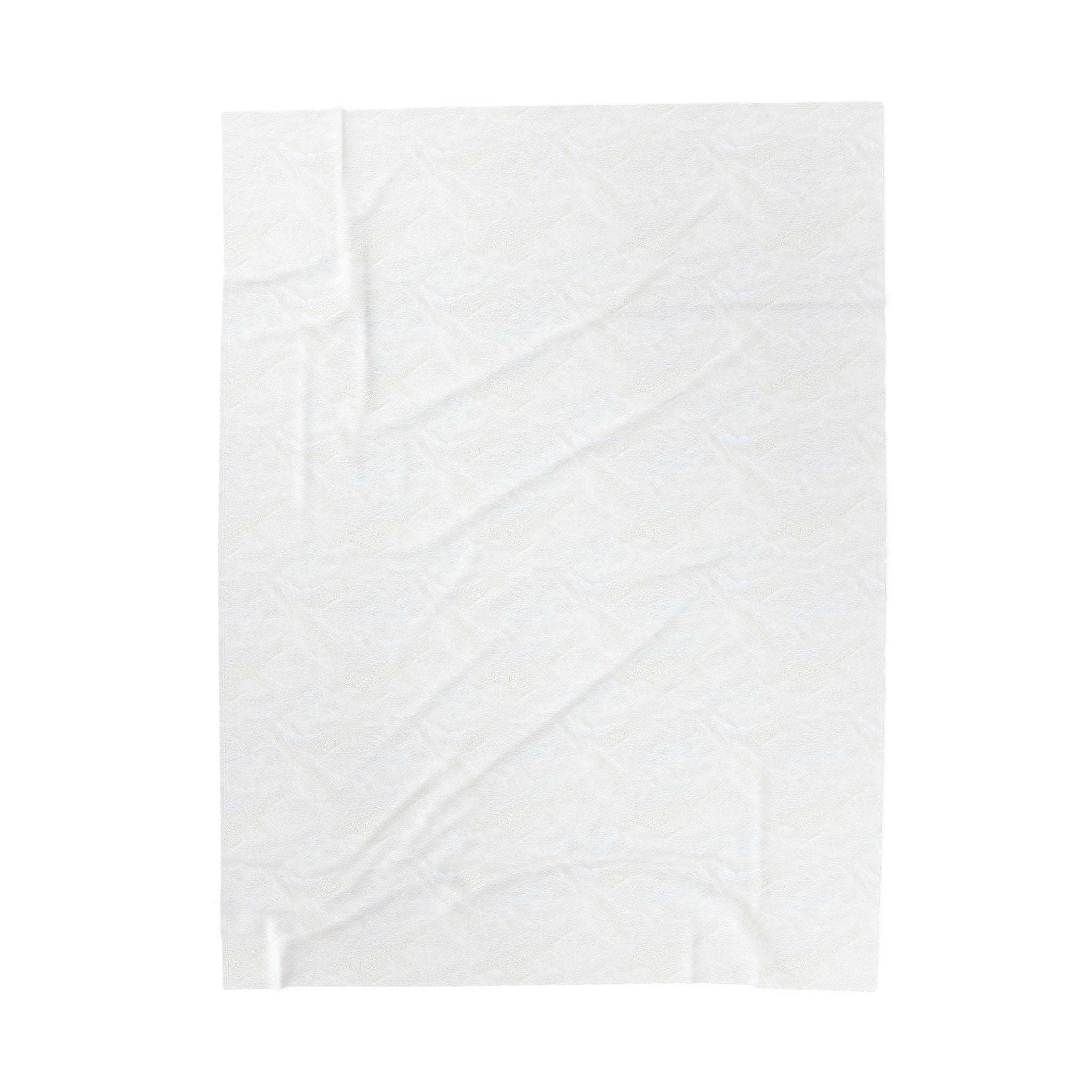 Tropical Hibiscus Floral Velveteen Plush Blanket | Hawaiian Flower Pattern