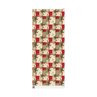 Vintage Christmas Stars wrapping paper with aged star motifs and retro holiday charm