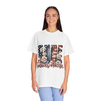 Soft faded Texas Rose T-Shirt inspired by Texas wild rose in relaxed fit