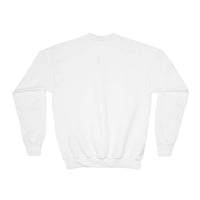 White sweatshirt on a white background