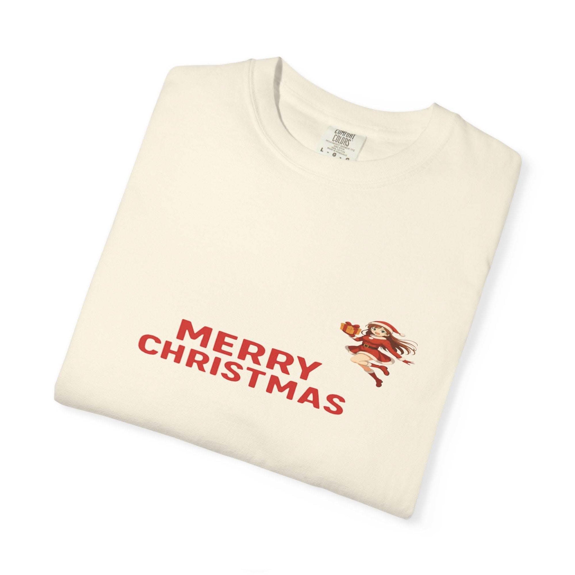 Anime Christmas Santa T-shirt