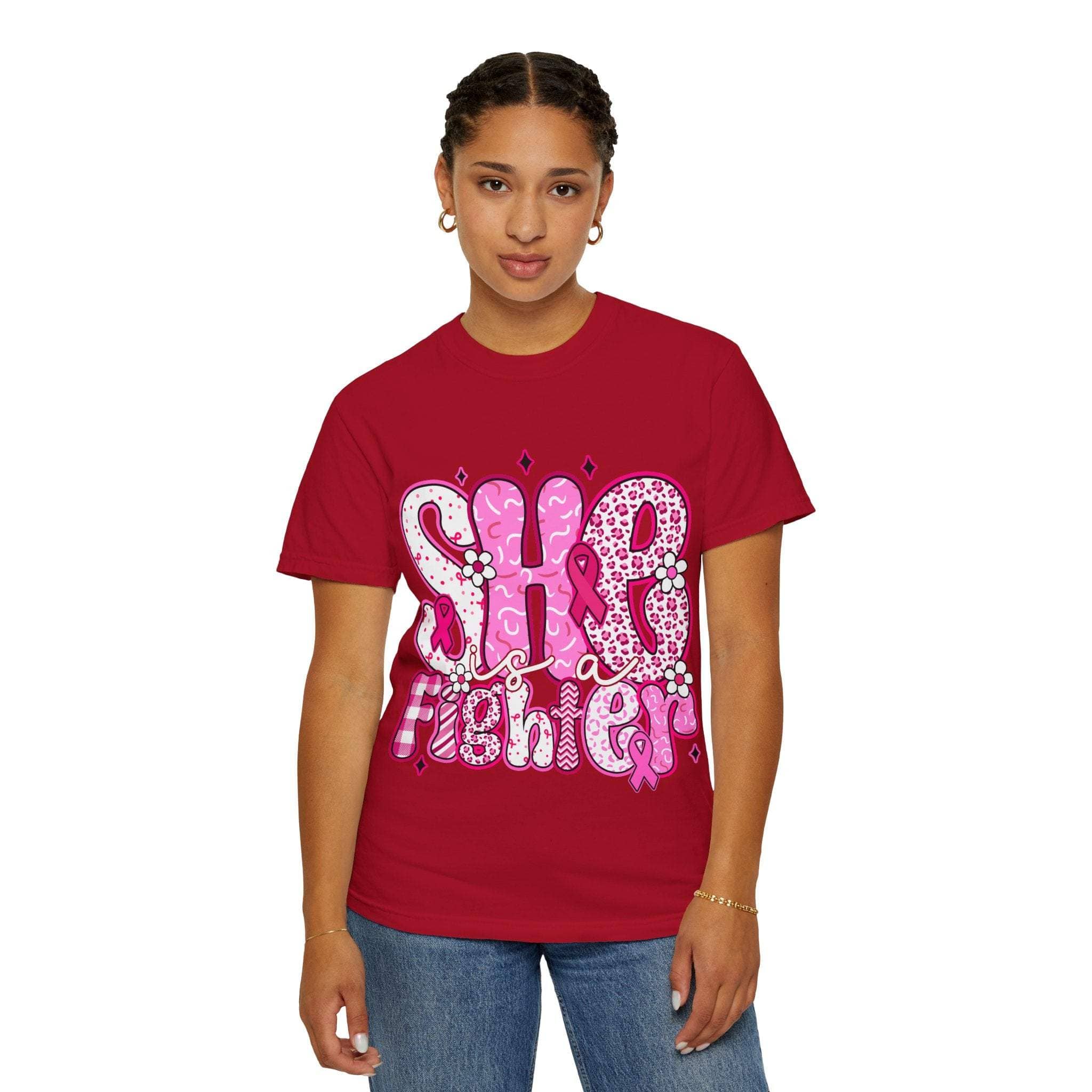 Fighter Breast Cancer T-shirt