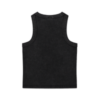 Snow Washed Crop Tank Top | Women’s Bodycon Cotton Streetwear Tank
