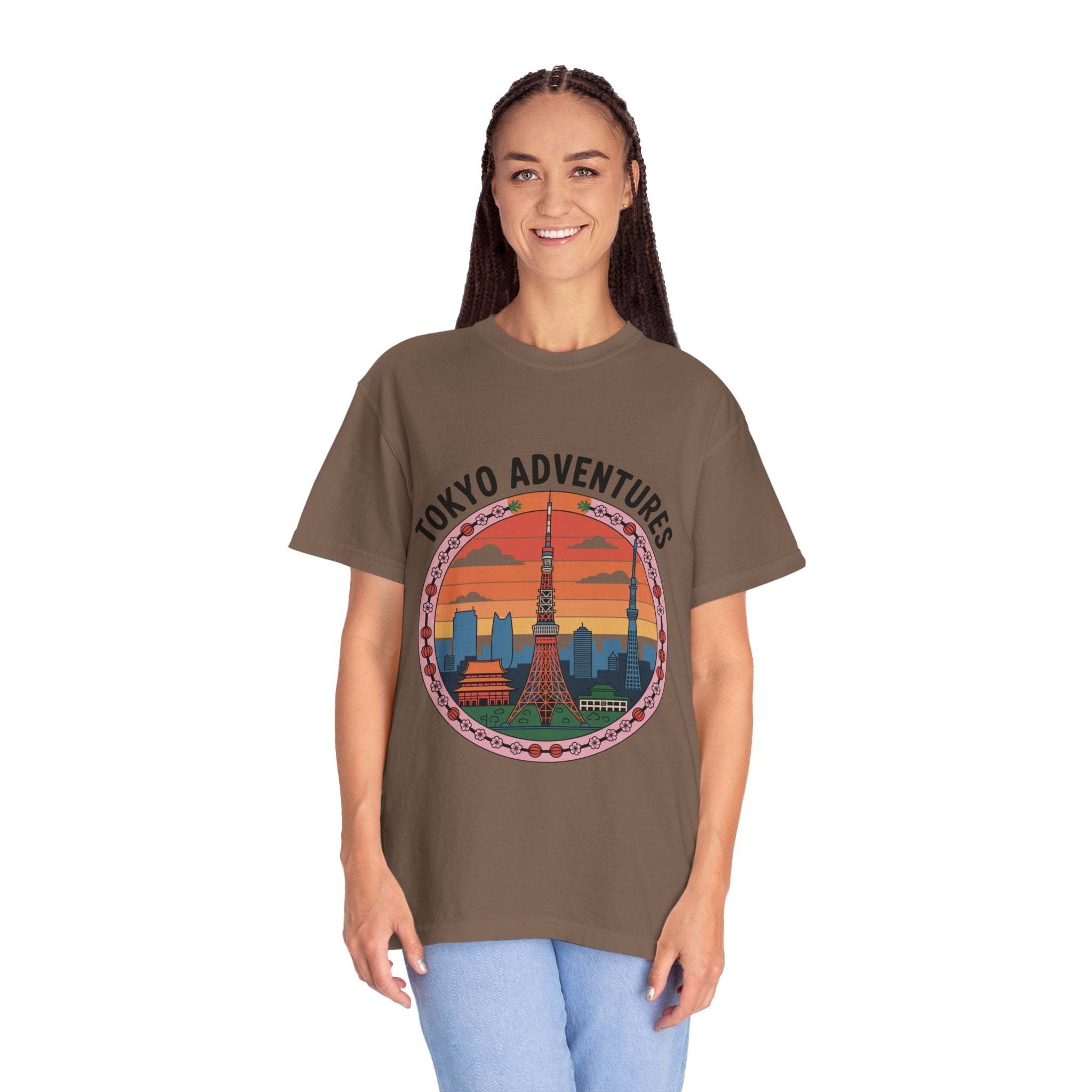 Garment-Dyed T-shirt - Tokyo Adventures Travel
