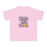Youth Tee - Kind is the New Cool | Cozy & Comfortable Casual T-Shirt
