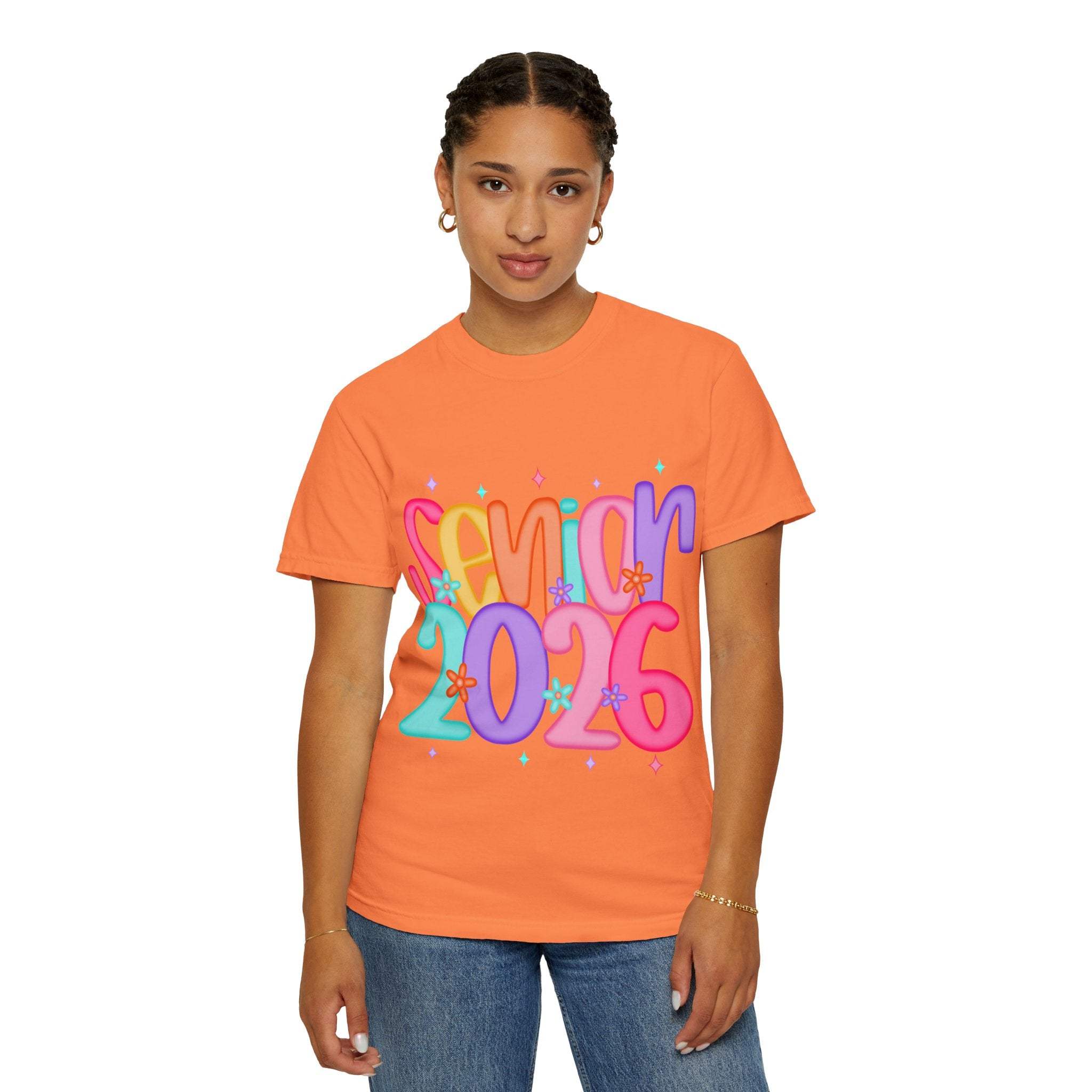 Garment-Dyed T-shirt Senior 2026 Unisex Tee