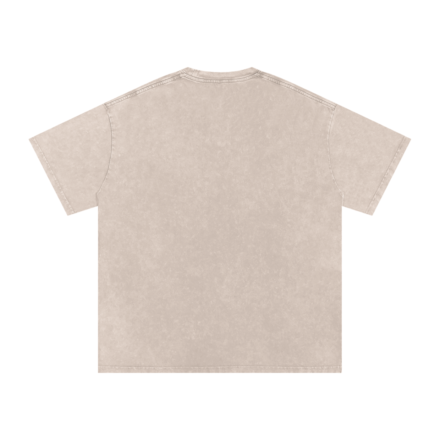 Oversized Snow Washed Cotton T-Shirt - Unisex Loose Fit 250gsm