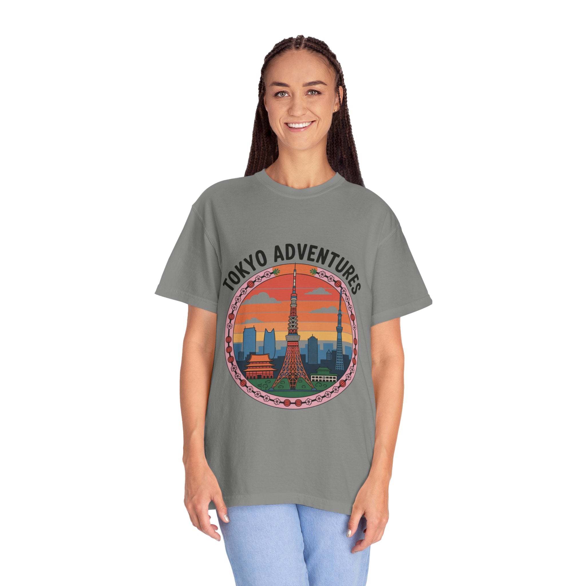 Garment-Dyed T-shirt - Tokyo Adventures Travel