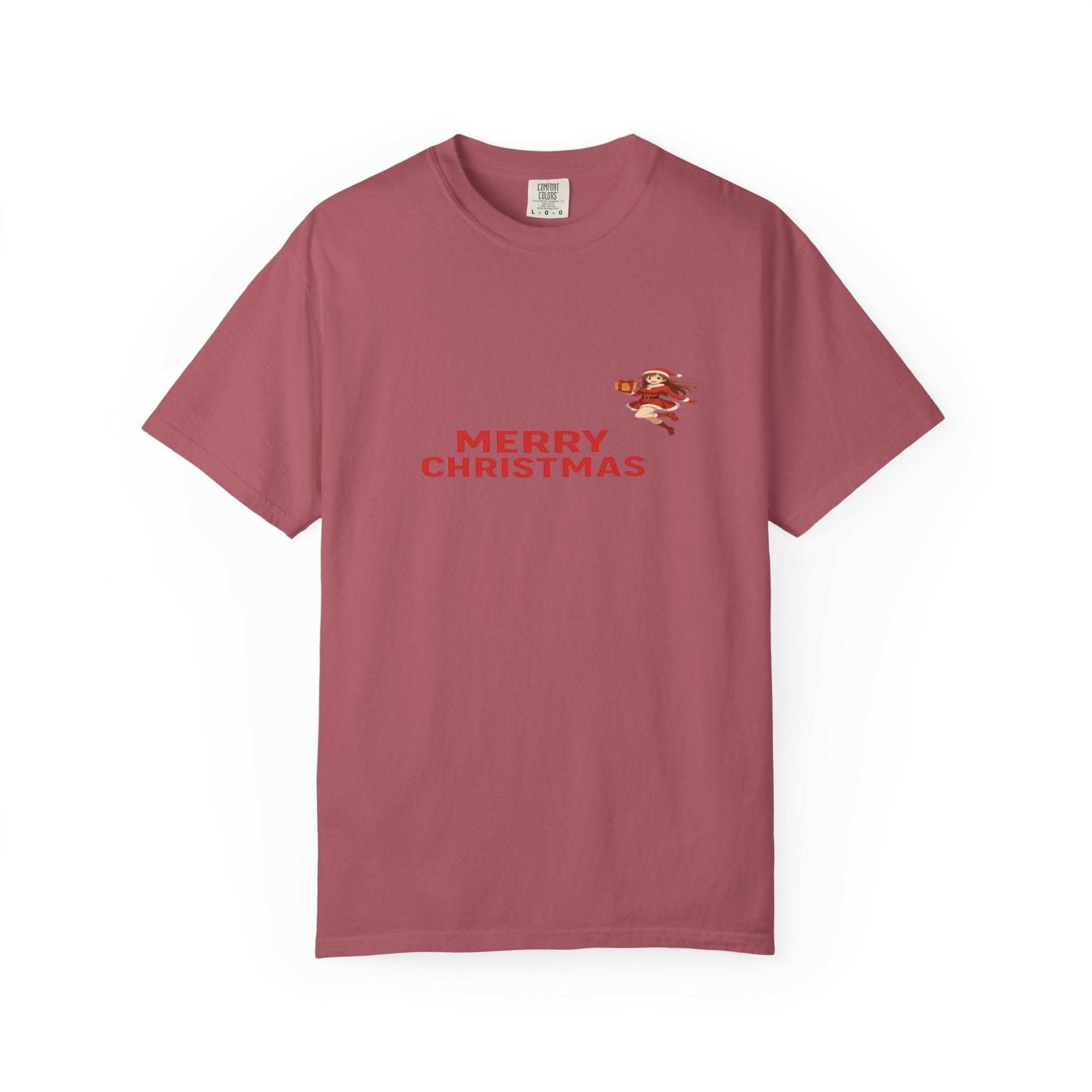 Anime Christmas Santa T-shirt