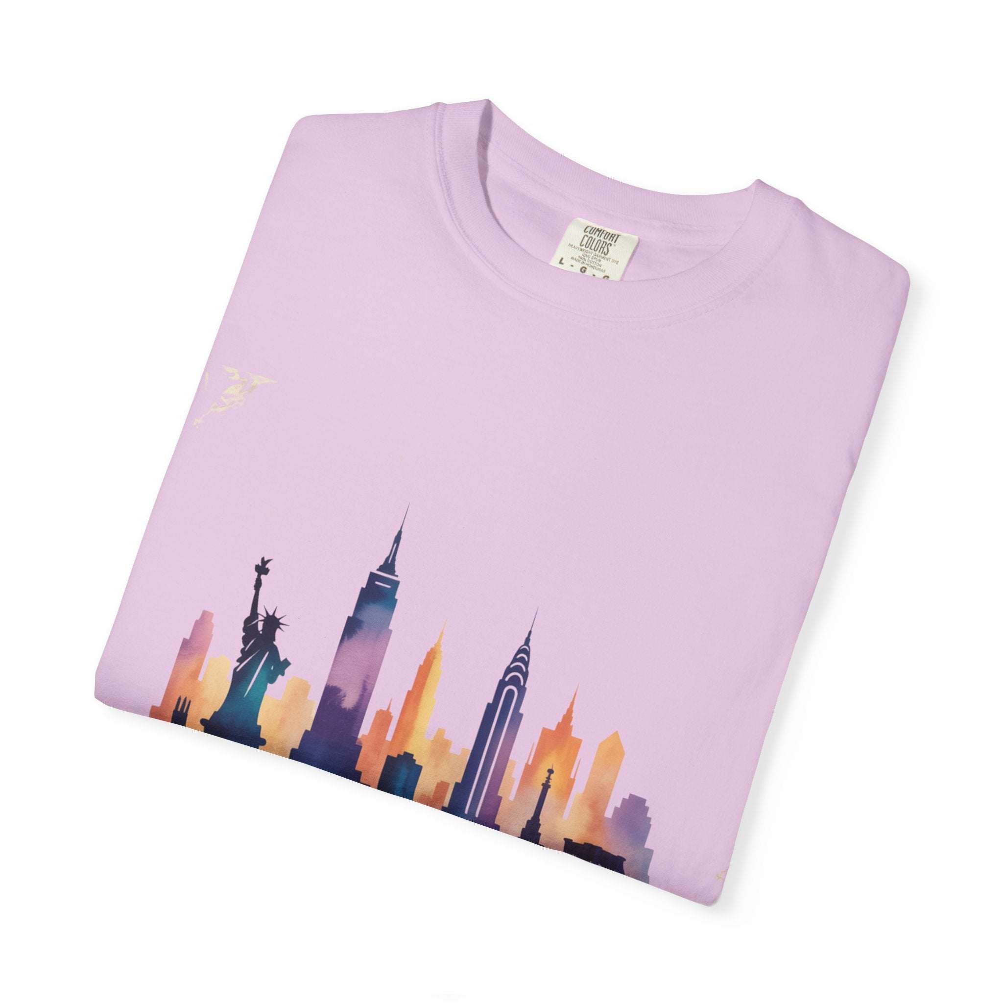 Garment-Dyed T-shirt - New York State of Mind Design