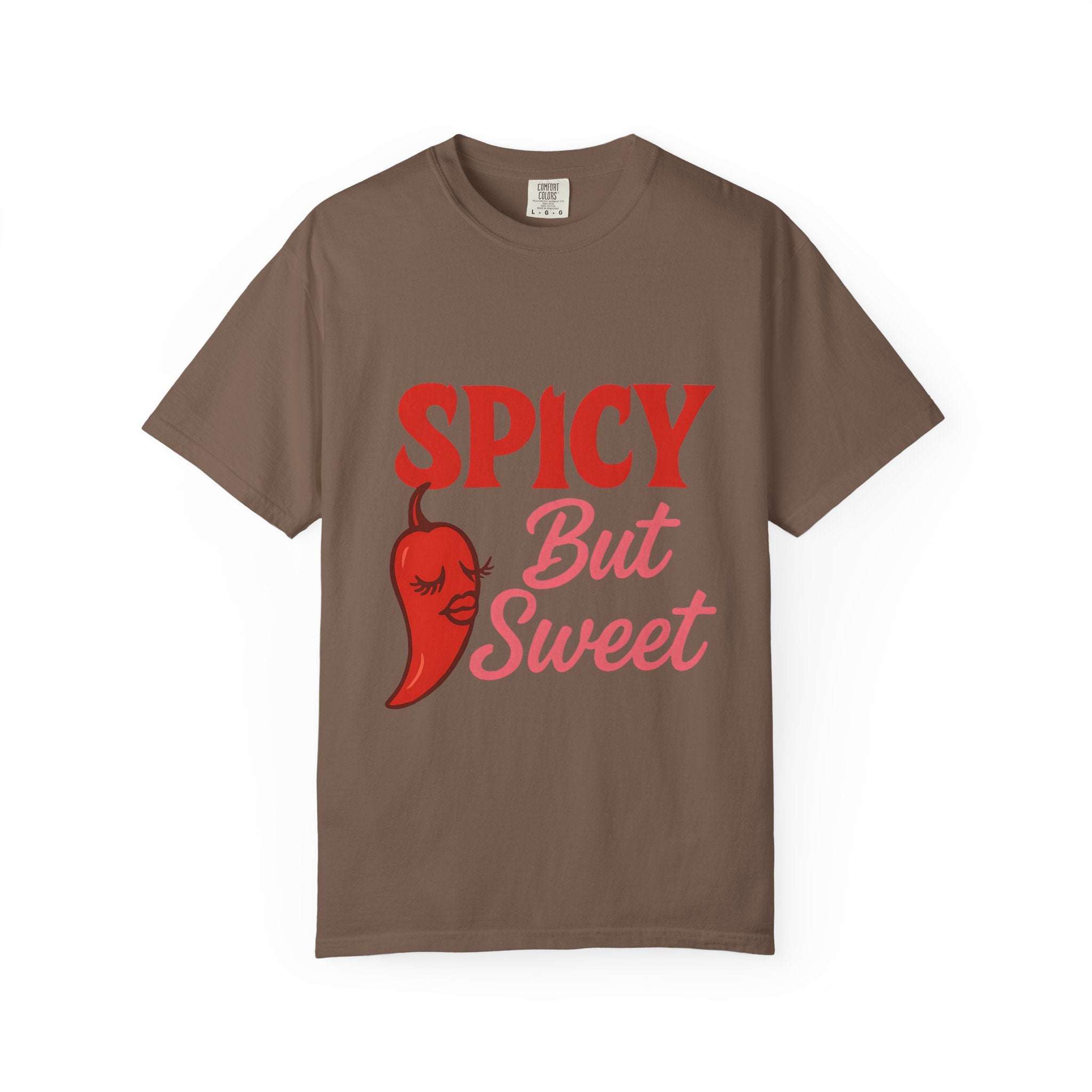  Spicy But Sweet T-shirt | Funny Unisex Garment-Dyed Tee for Foodies