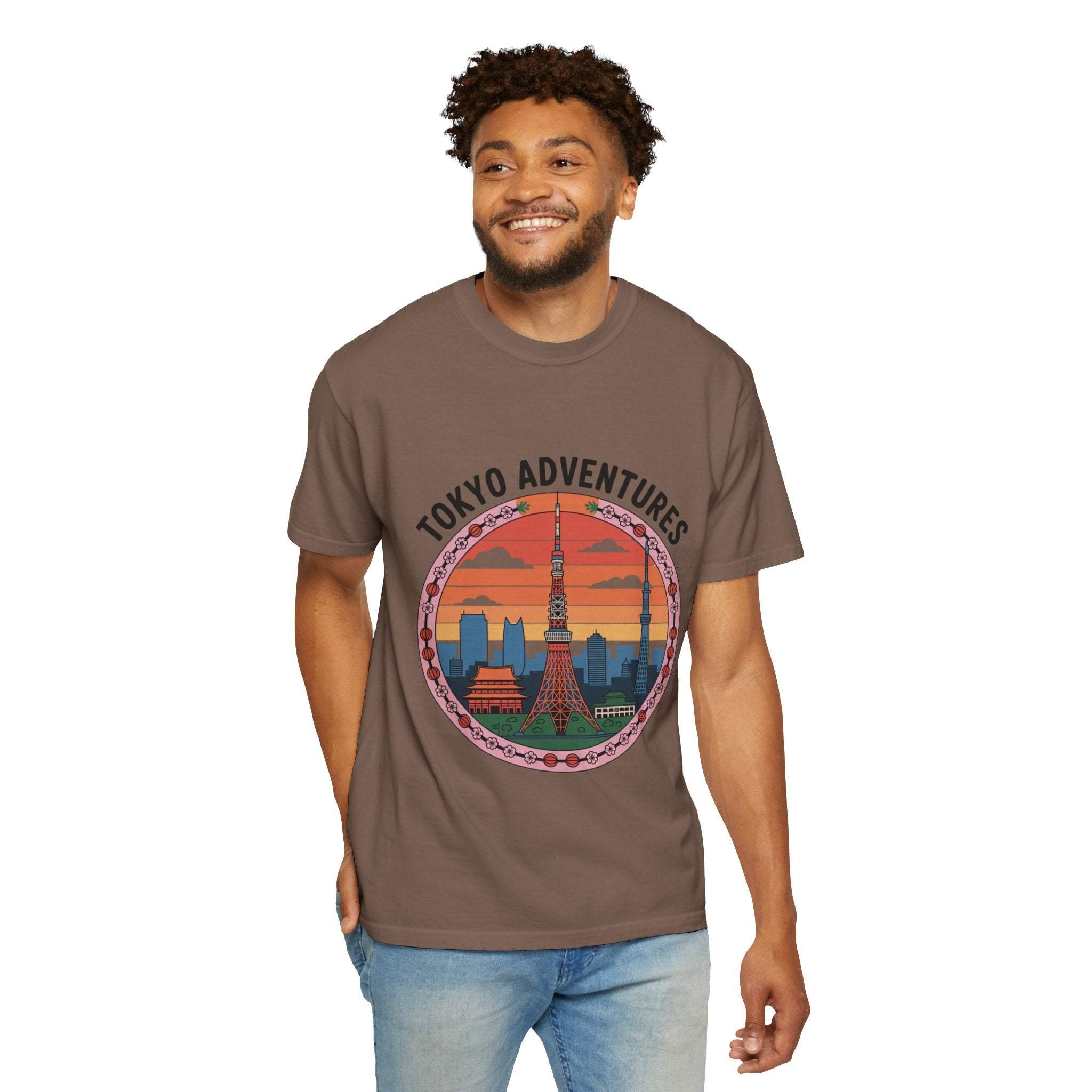 Garment-Dyed T-shirt - Tokyo Adventures Travel