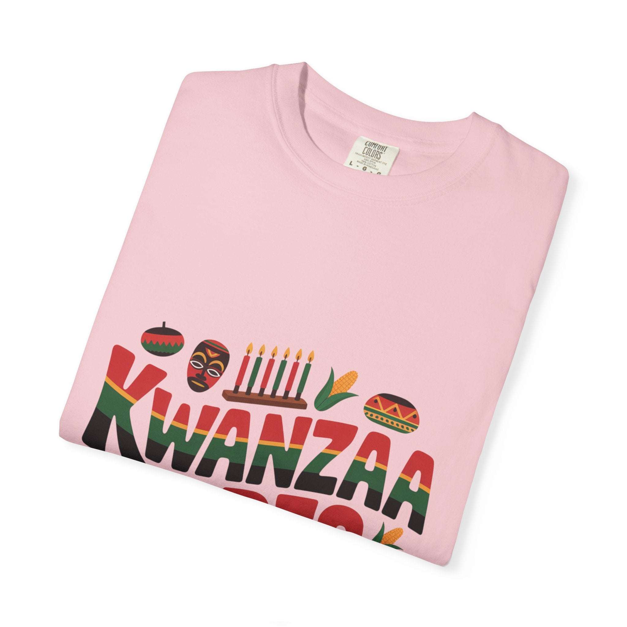 Garment-Dyed T-shirt: Kwanzaa Vibes