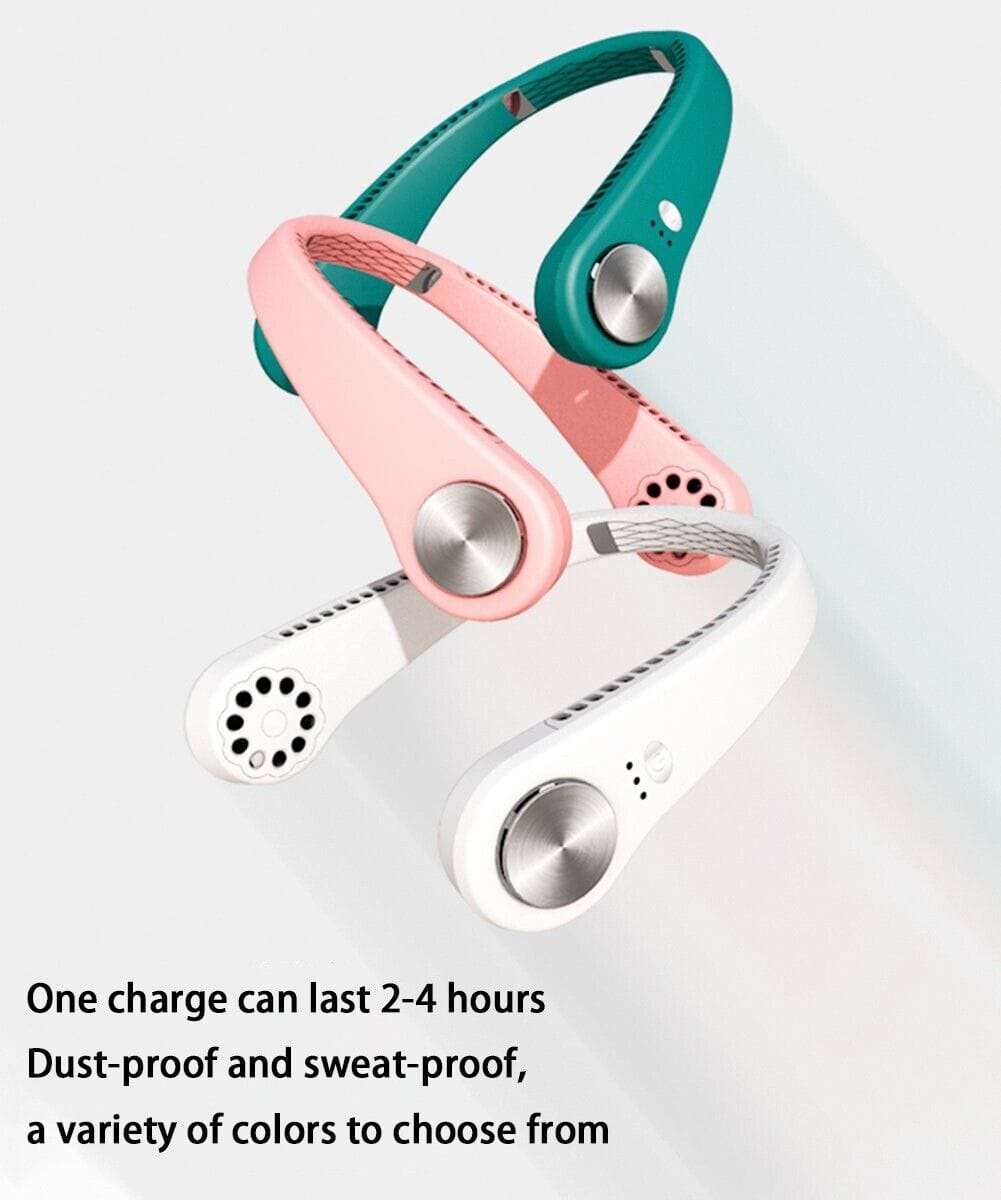 USB Portable Neck Fan