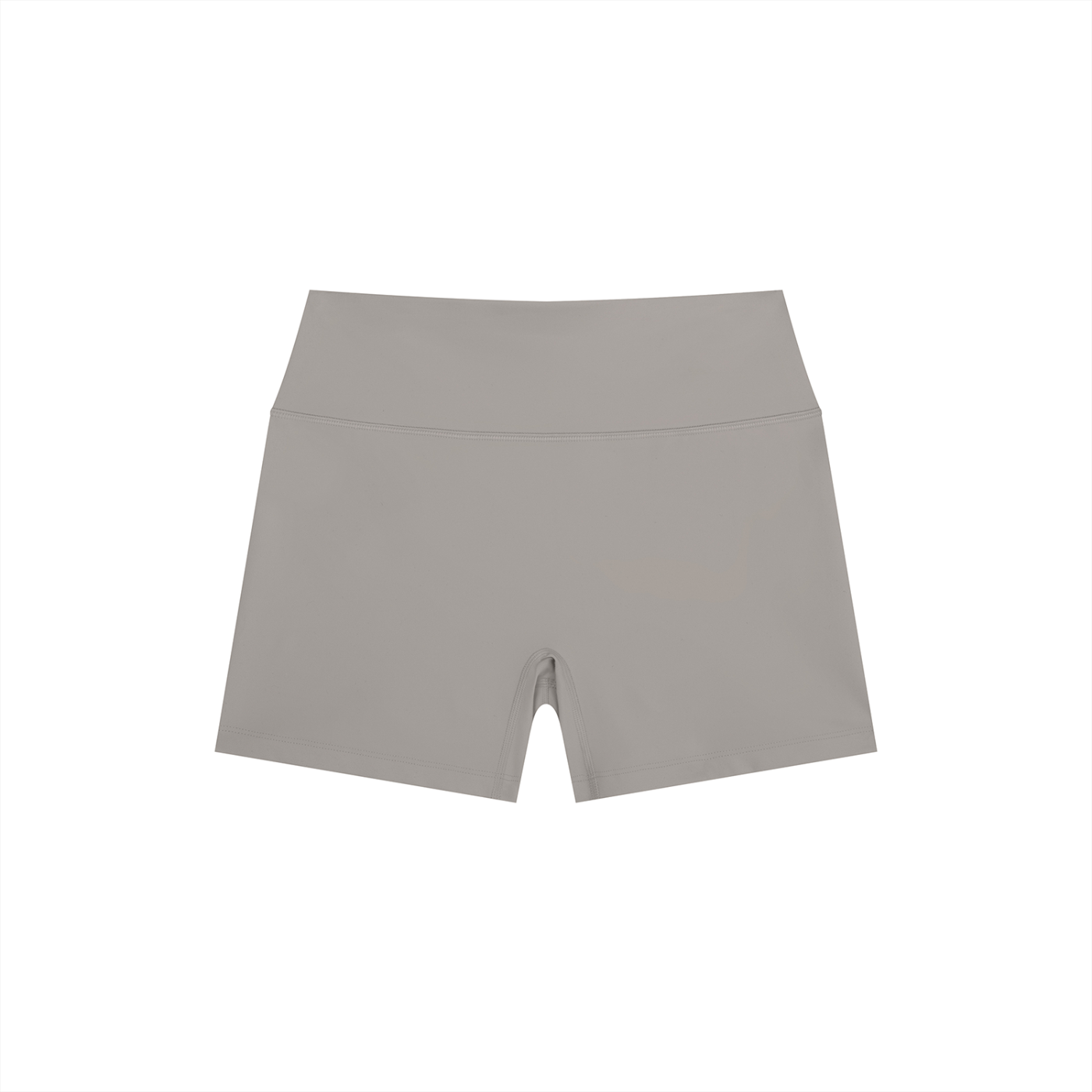 women wearing high rise nylon spandex bodycon yoga shorts during workout session