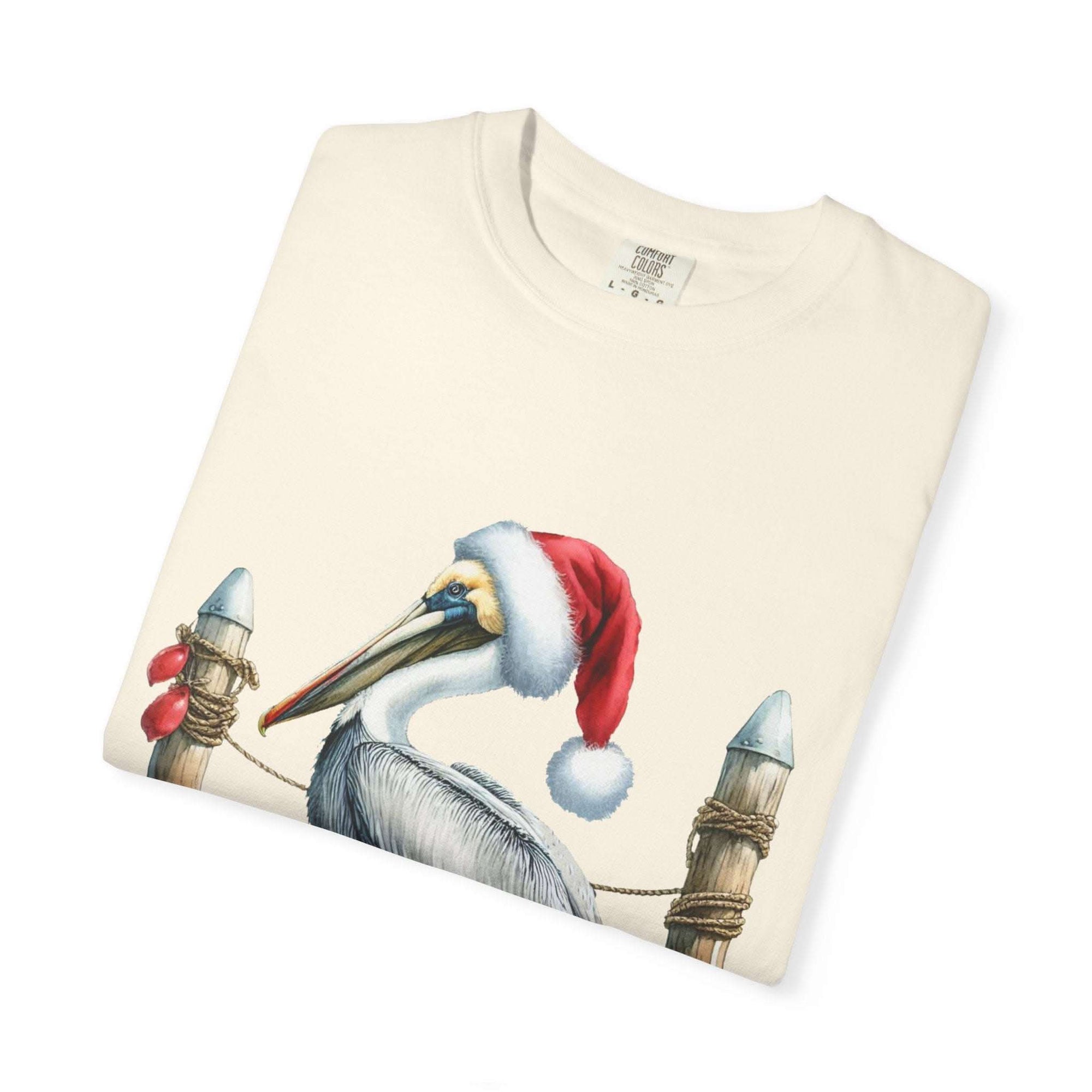Christmas Pelican Santa T-Shirt