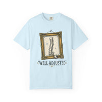 Well Adjusted Spine T-Shirt — Chiropractic Vintage Frame Graphic Tee