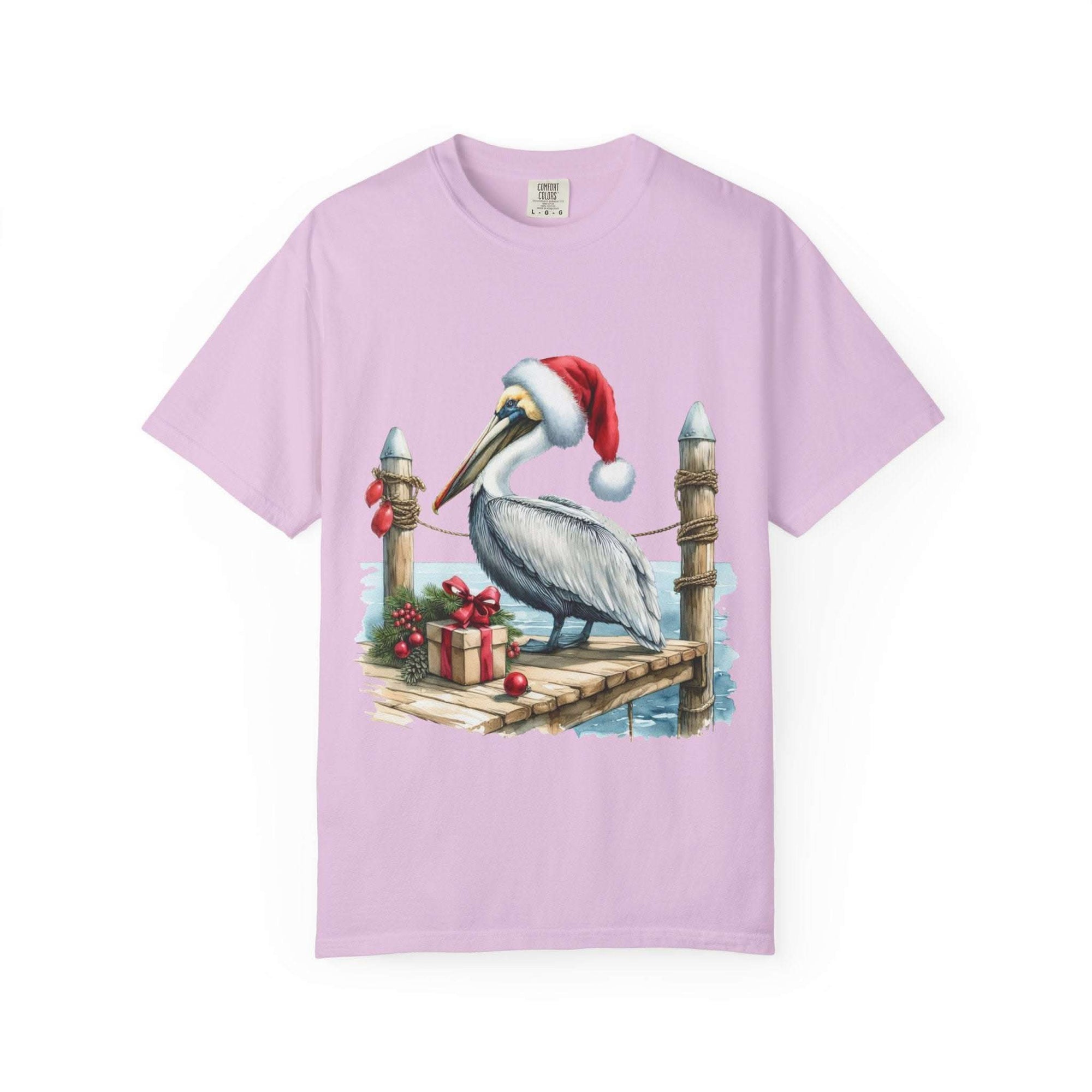 Christmas Pelican Santa T-Shirt