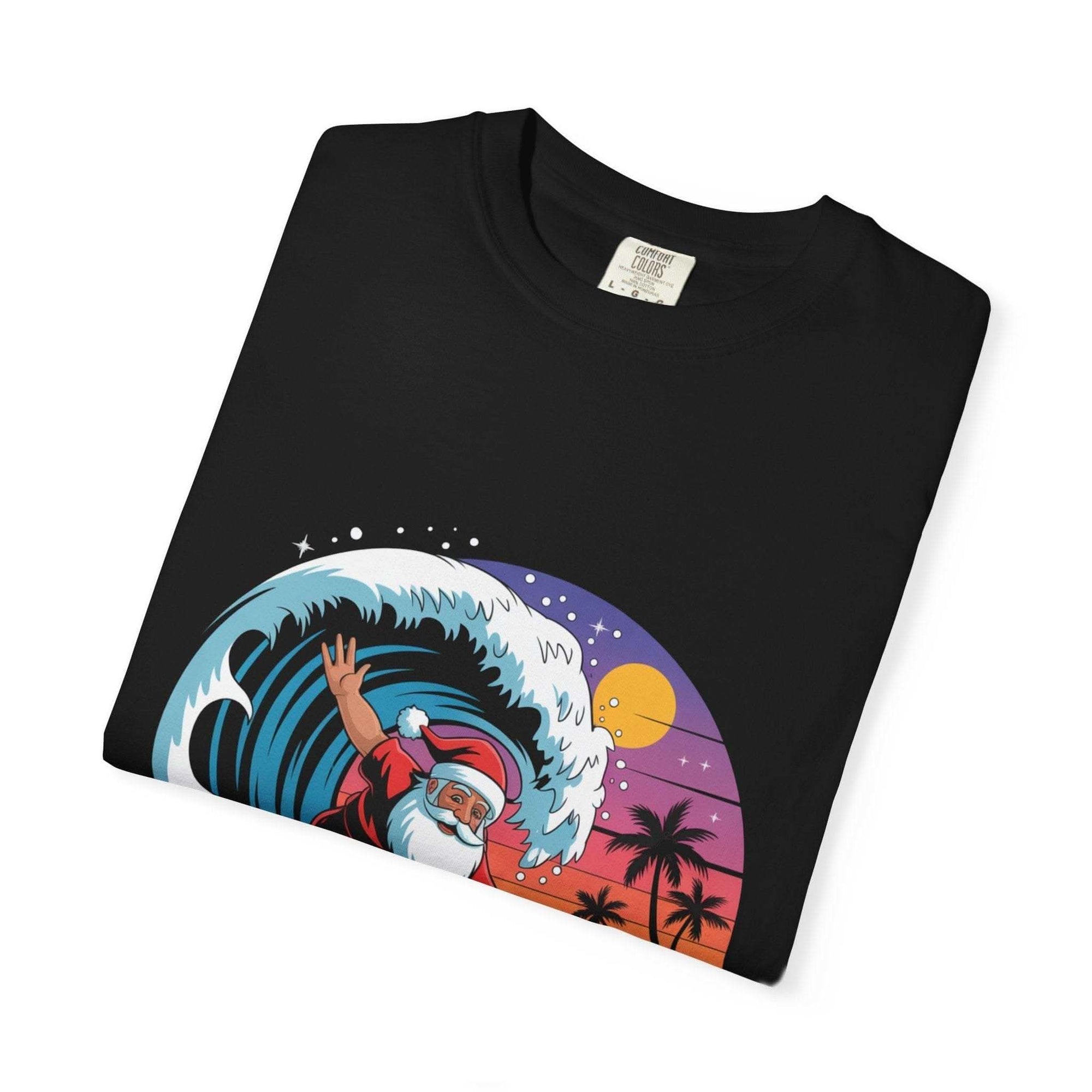 Surfing Santa T-shirt