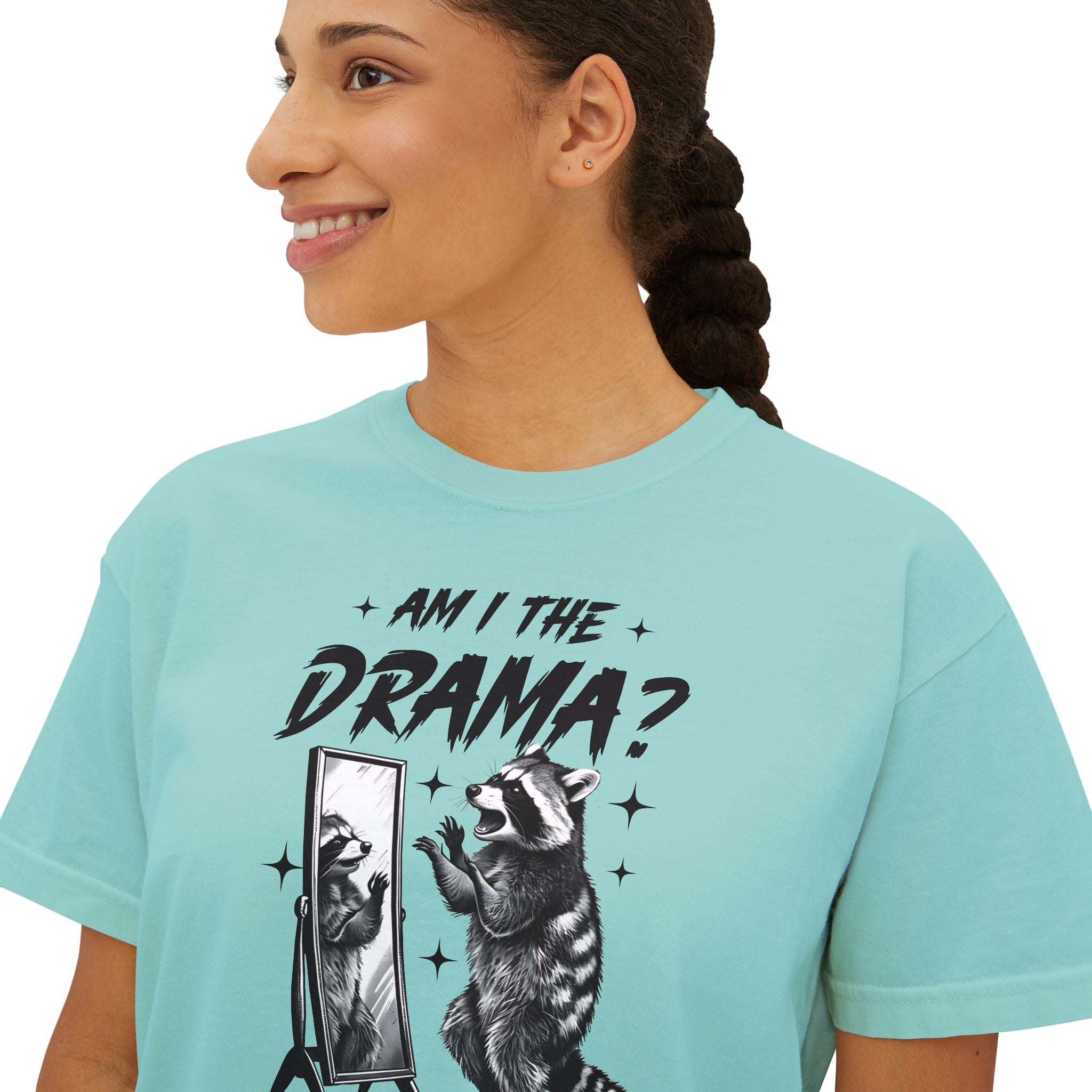 Boxy Tee - Am I The Drama Women's T-Shirt