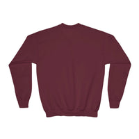 Maroon sweatshirt on a white background