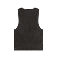 Mona Lifta muscle Mona Lisa tank top | vintage stonewash art tee