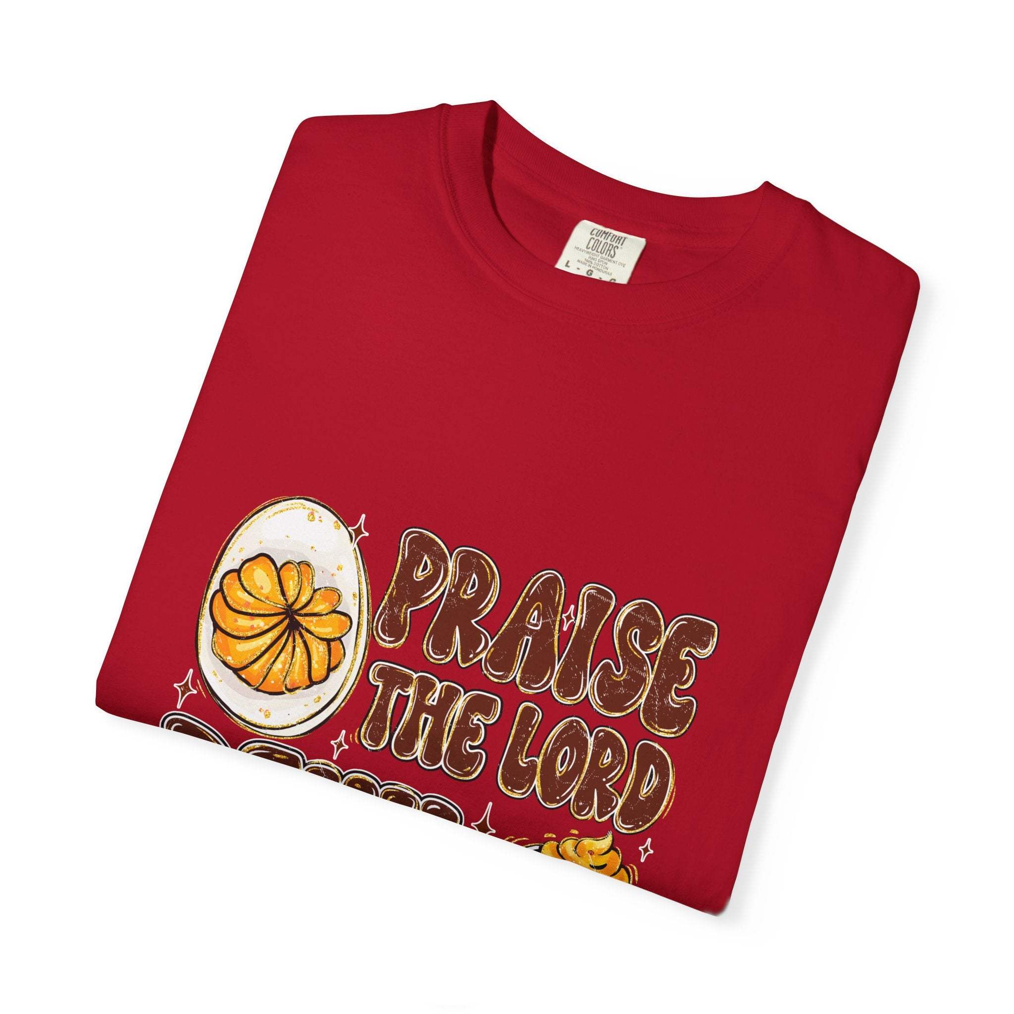 Praise the Lord, Devil the Eggs T-shirt