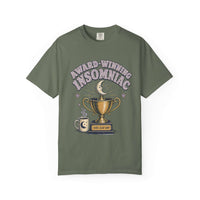 Award-Winning Insomniac T-Shirt – Funny Night Owl Coffee Tee