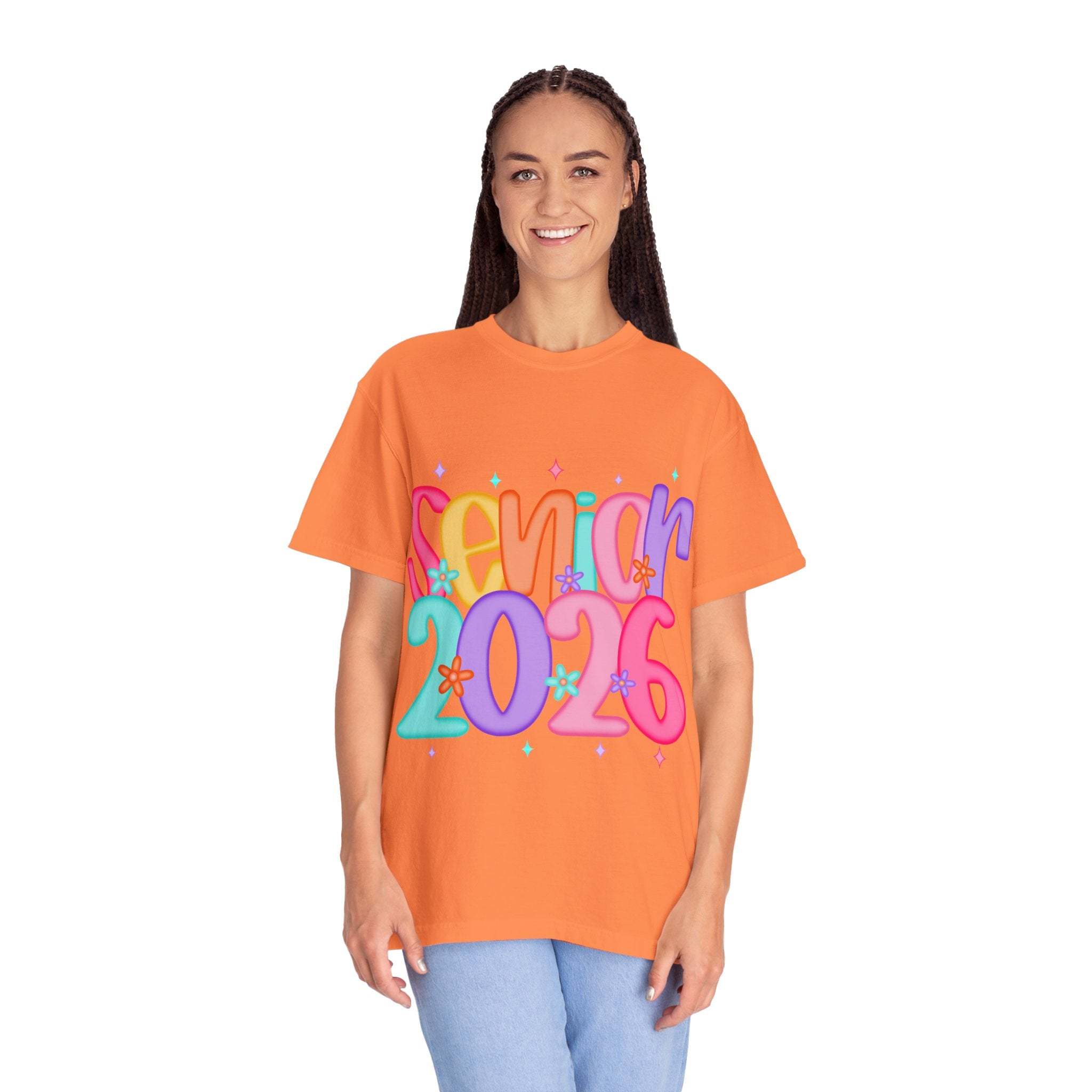 Garment-Dyed T-shirt Senior 2026 Unisex Tee