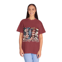 Texas Rose T-Shirt soft faded cotton tee with wild rose design and relaxed fit