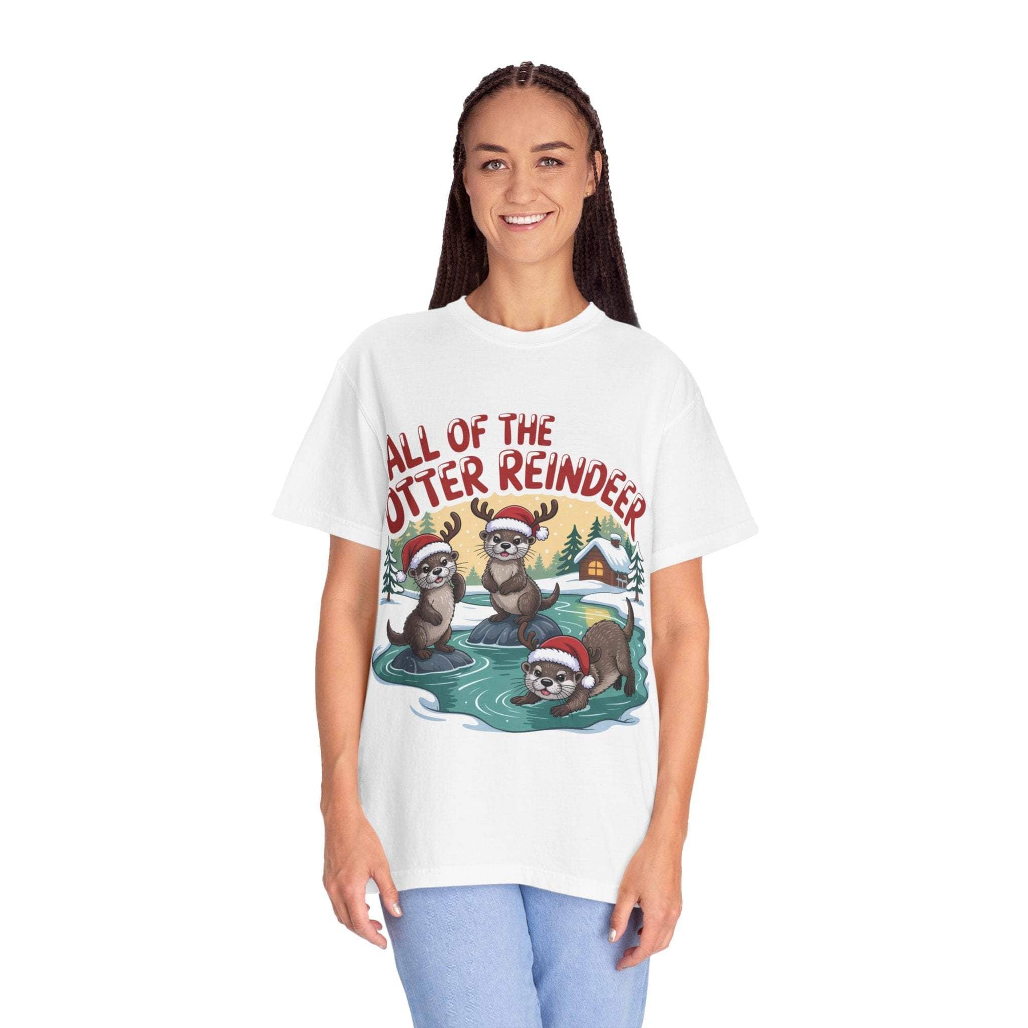 Otter Reindeer Tee