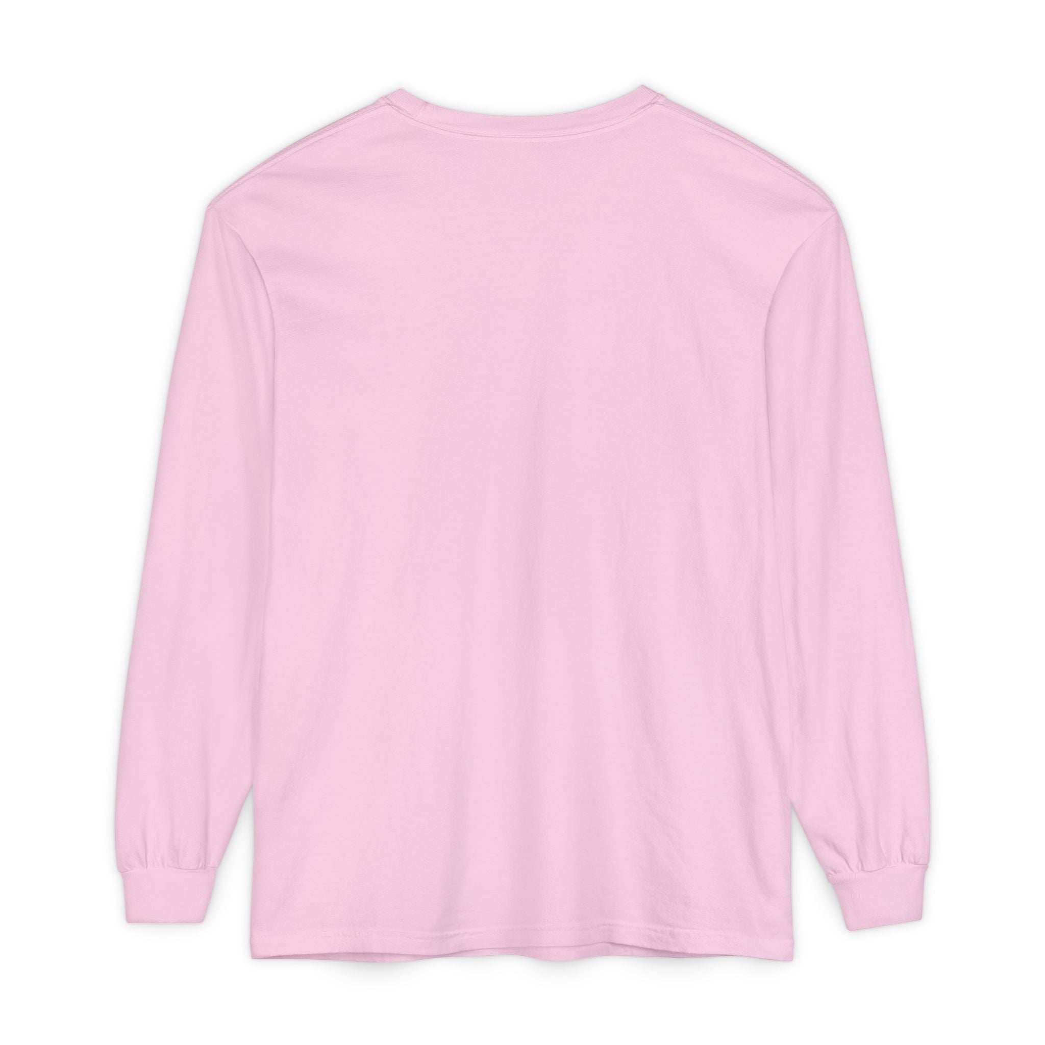 Preppy pink long sleeve t-shirt with nutcracker watercolor design for Christmas holiday