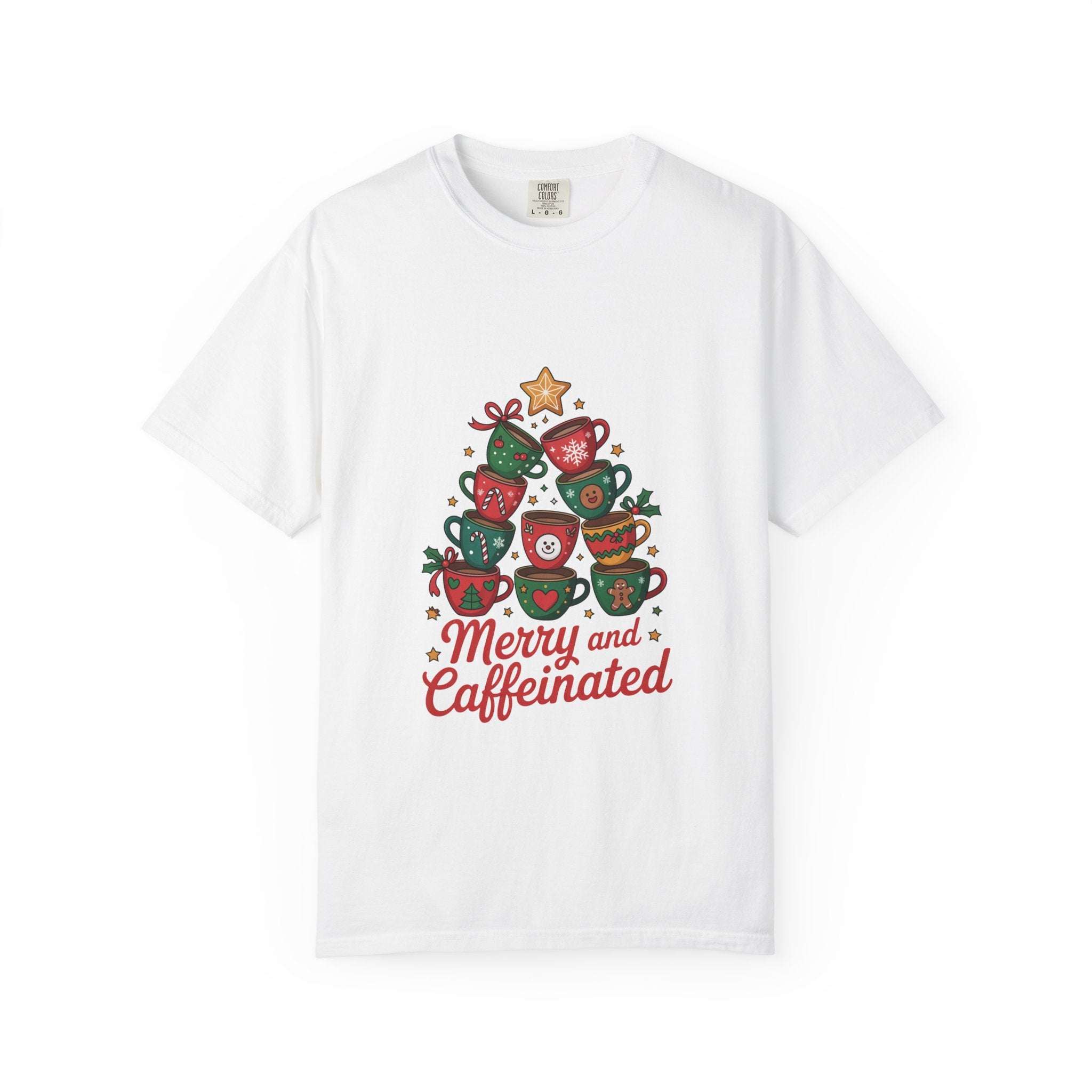 Merry and Caffeinated T-shirt