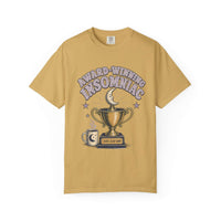 Award-Winning Insomniac T-Shirt – Funny Night Owl Coffee Tee