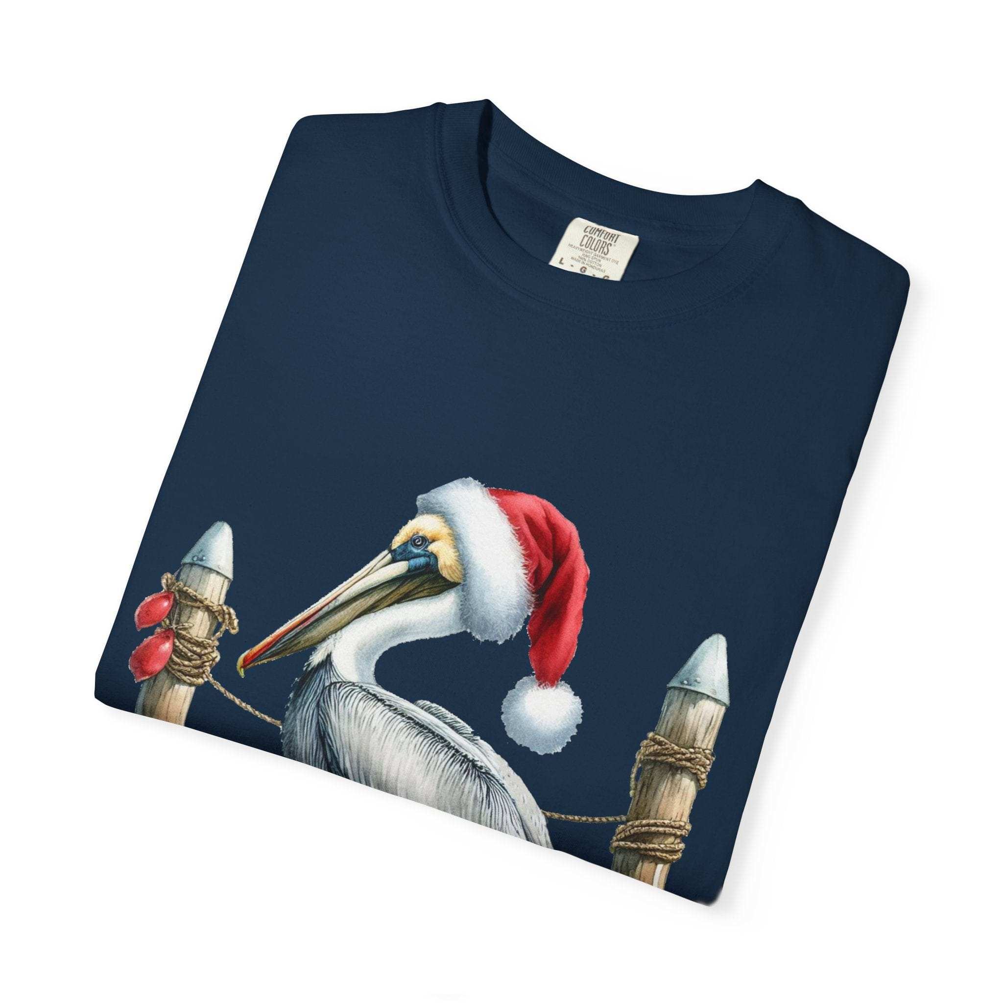 Christmas Pelican Santa T-Shirt