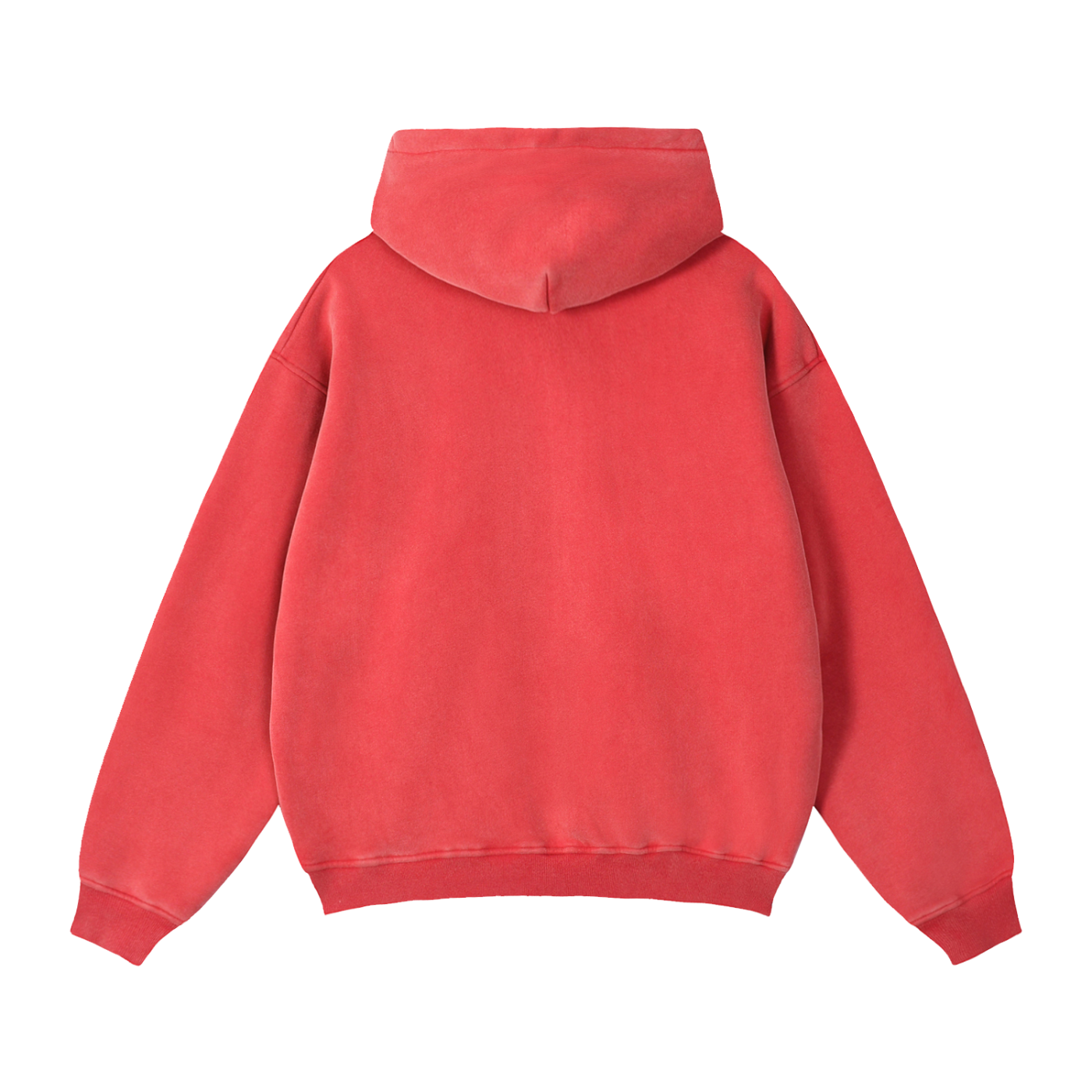 Zip-Through Boxy Fleece Hoodie | Oversized Unisex Streetwear Zip Hoodie