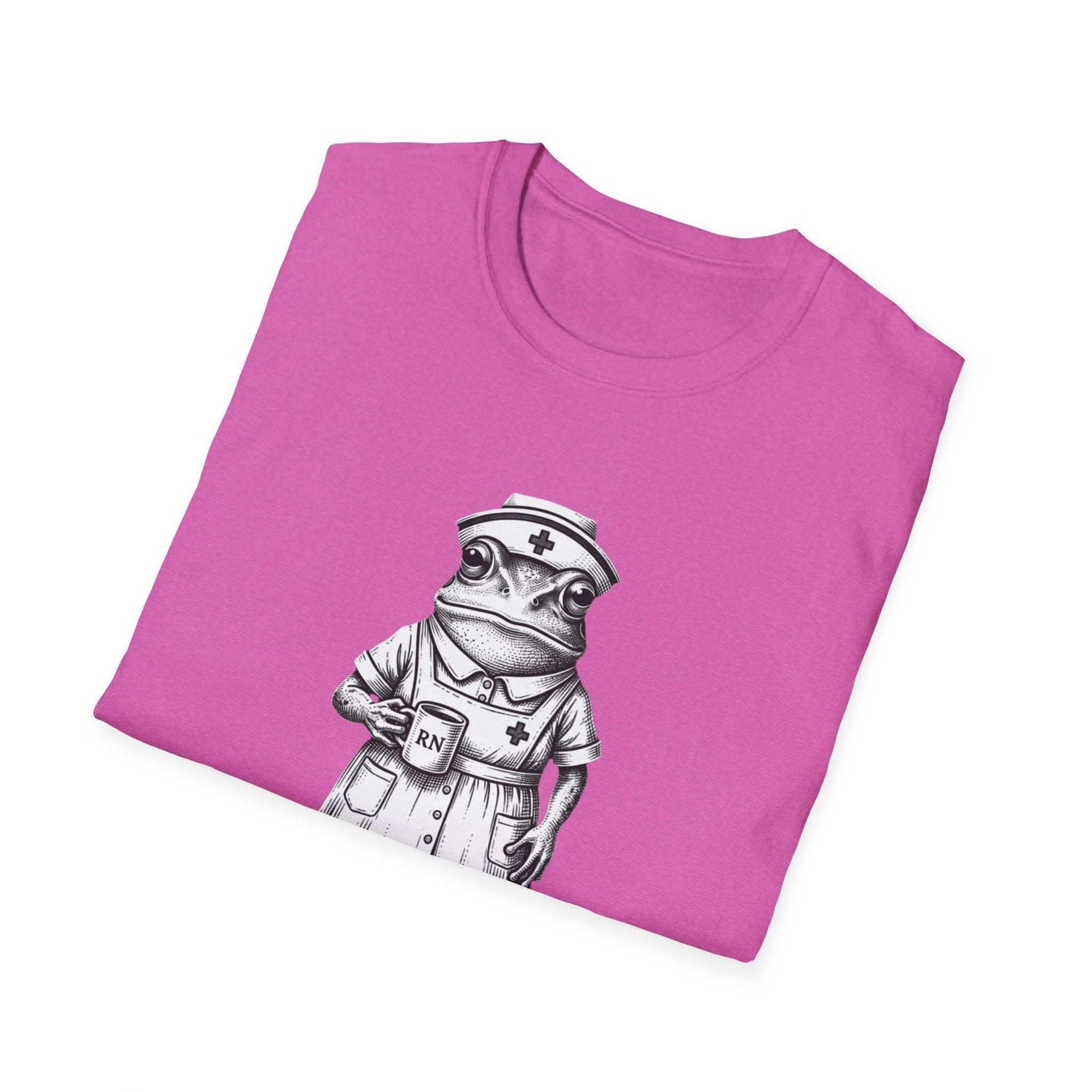 Creepy Nurse Illustration I Have To Ask Weird Stuff Or You Will Die T-Shirt