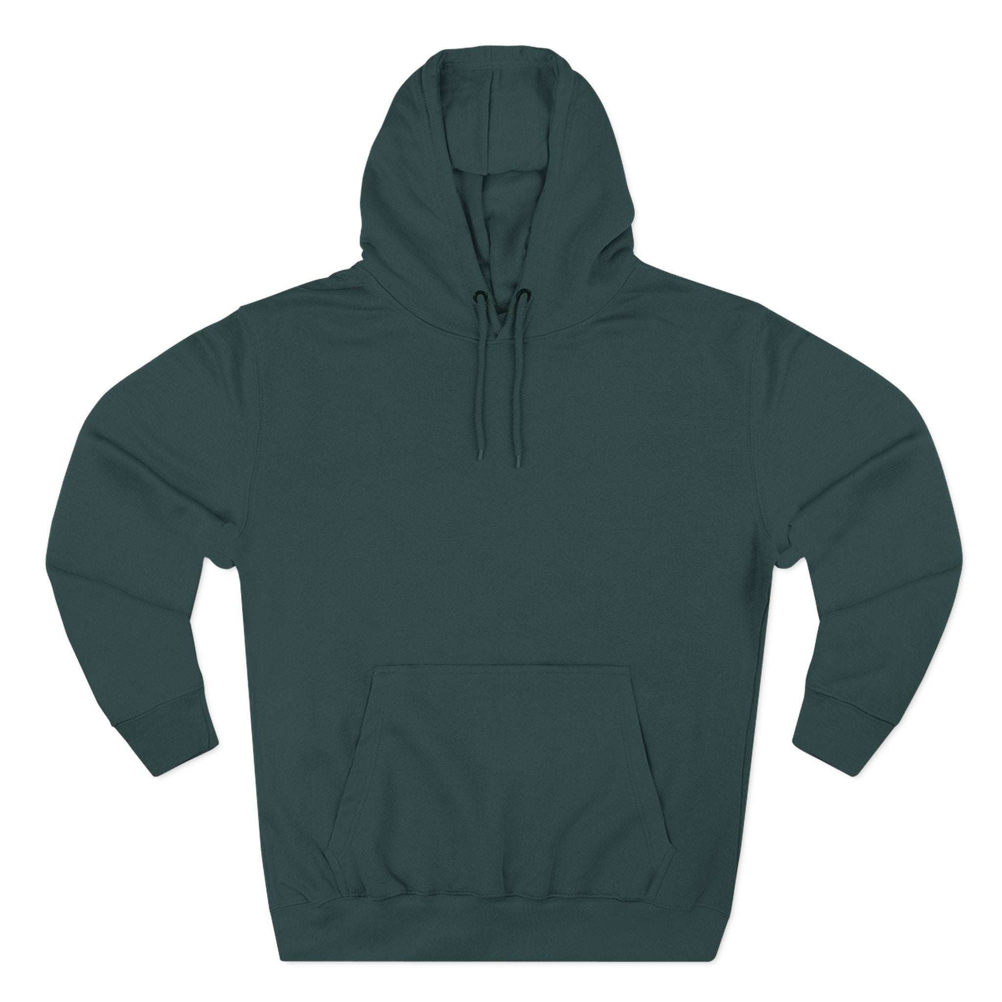 Retro San Diego surfboard graphic fleece hoodie with adjustable hood and kangaroo pocket