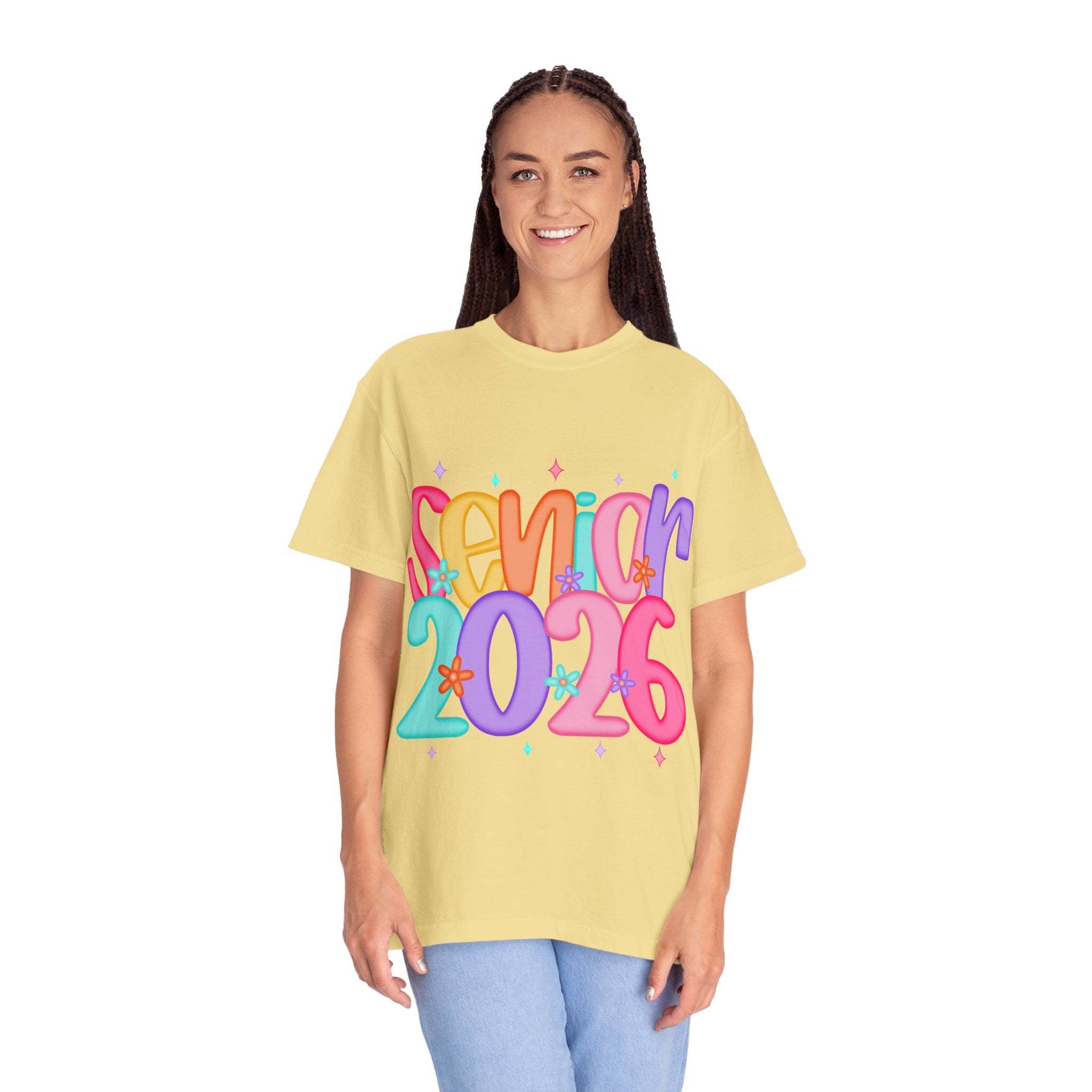 Garment-Dyed T-shirt Senior 2026 Unisex Tee