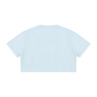Women’s Mineral Wash Crop T-Shirt | Vintage Washed Cotton Cropped Tee