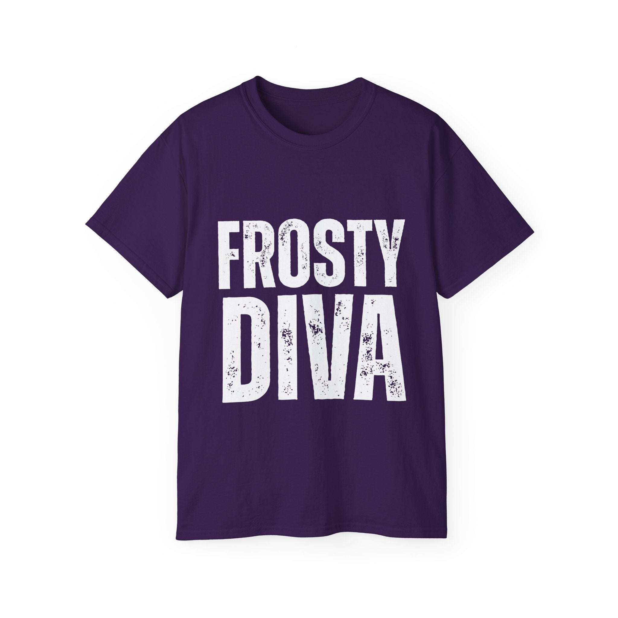 Distressed Frosty Diva T-Shirt - Unisex Tee
