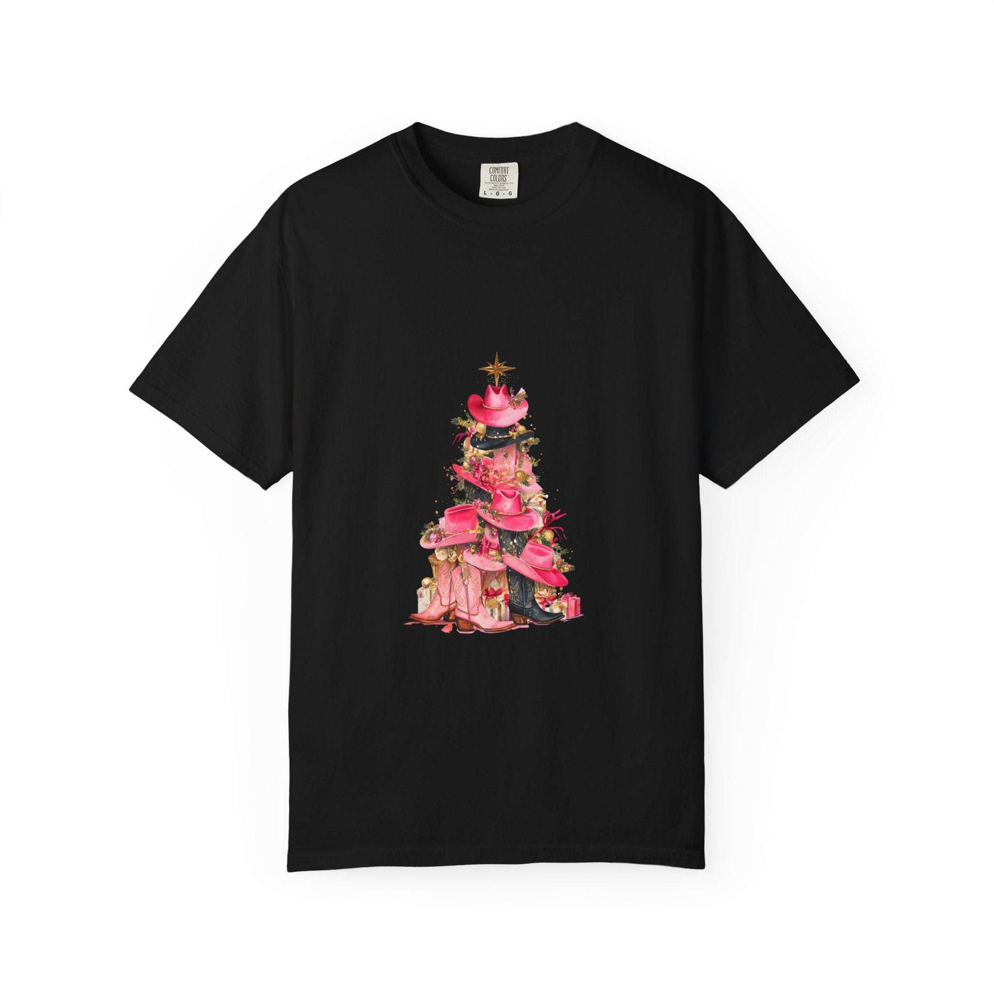 Cowgirl Christmas Tree T-shirt