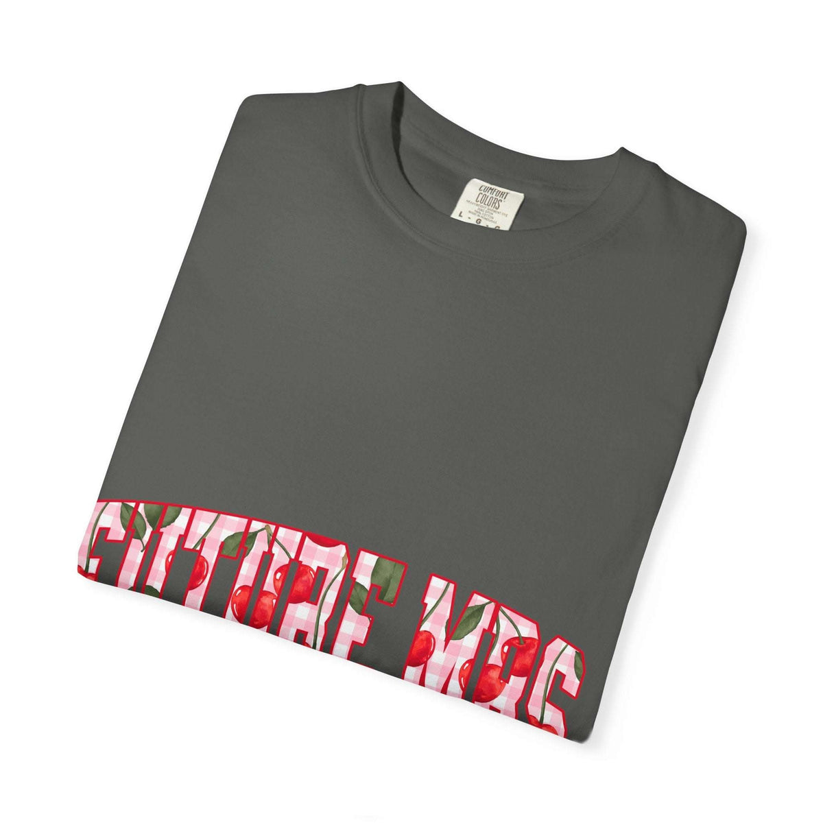 Future Mrs Cherry T-Shirt in muted colors for brides-to-be