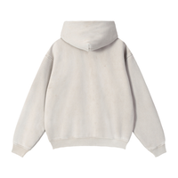 Zip-Through Boxy Fleece Hoodie | Oversized Unisex Streetwear Zip Hoodie