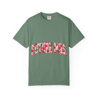 Future Mrs Cherry soft garment-dyed bridal t-shirt with relaxed fit and muted colors