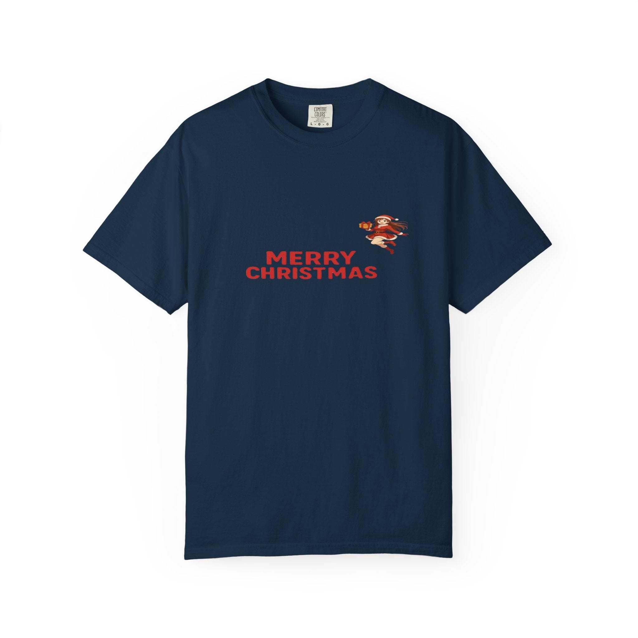 Anime Christmas Santa T-shirt