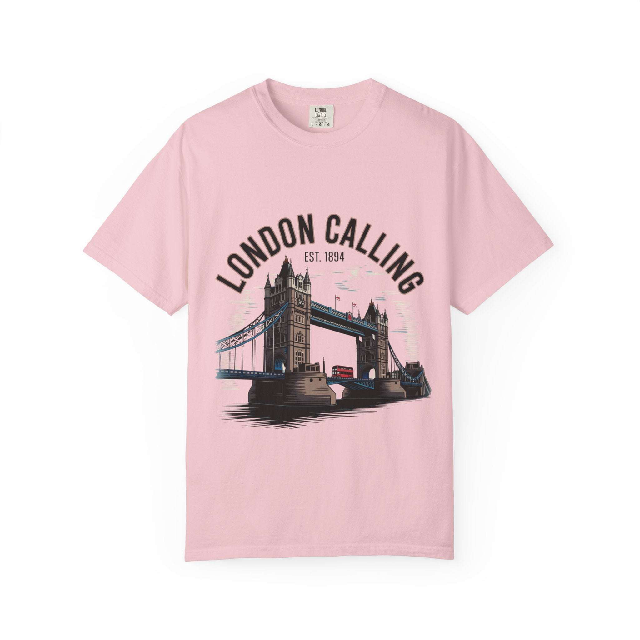 London Calling Travel T-Shirt - Unisex Garment-Dyed